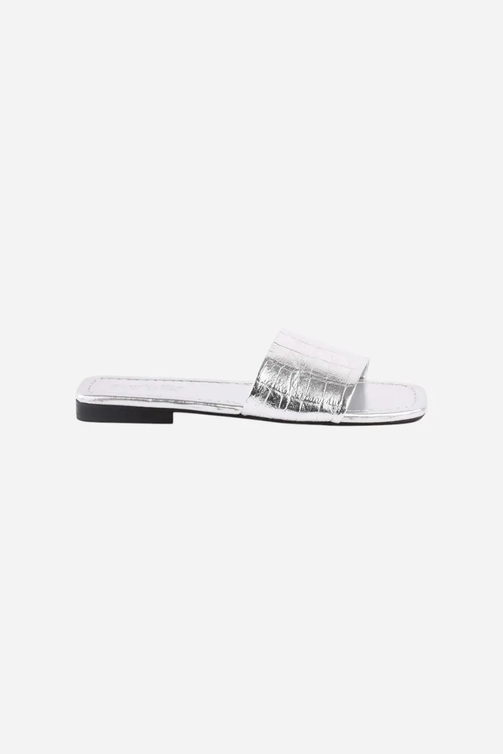 Seychelles Paris Slide In Silver 1