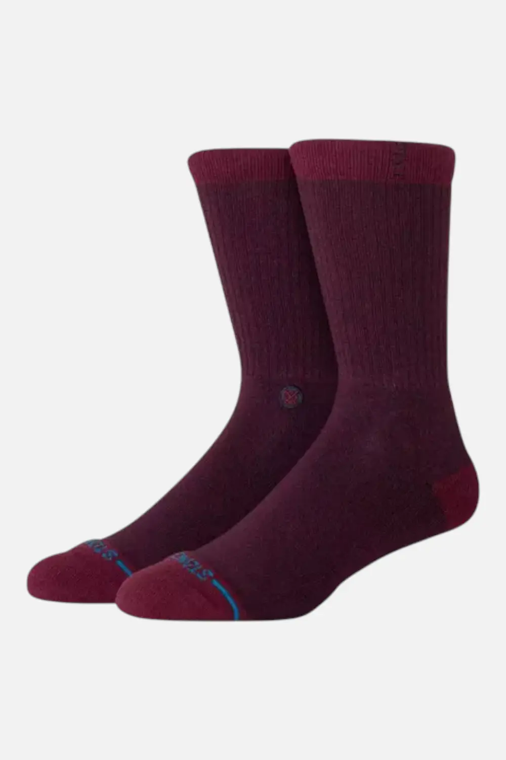 Stance Shelter Crew Sock In Fig- Large 1
