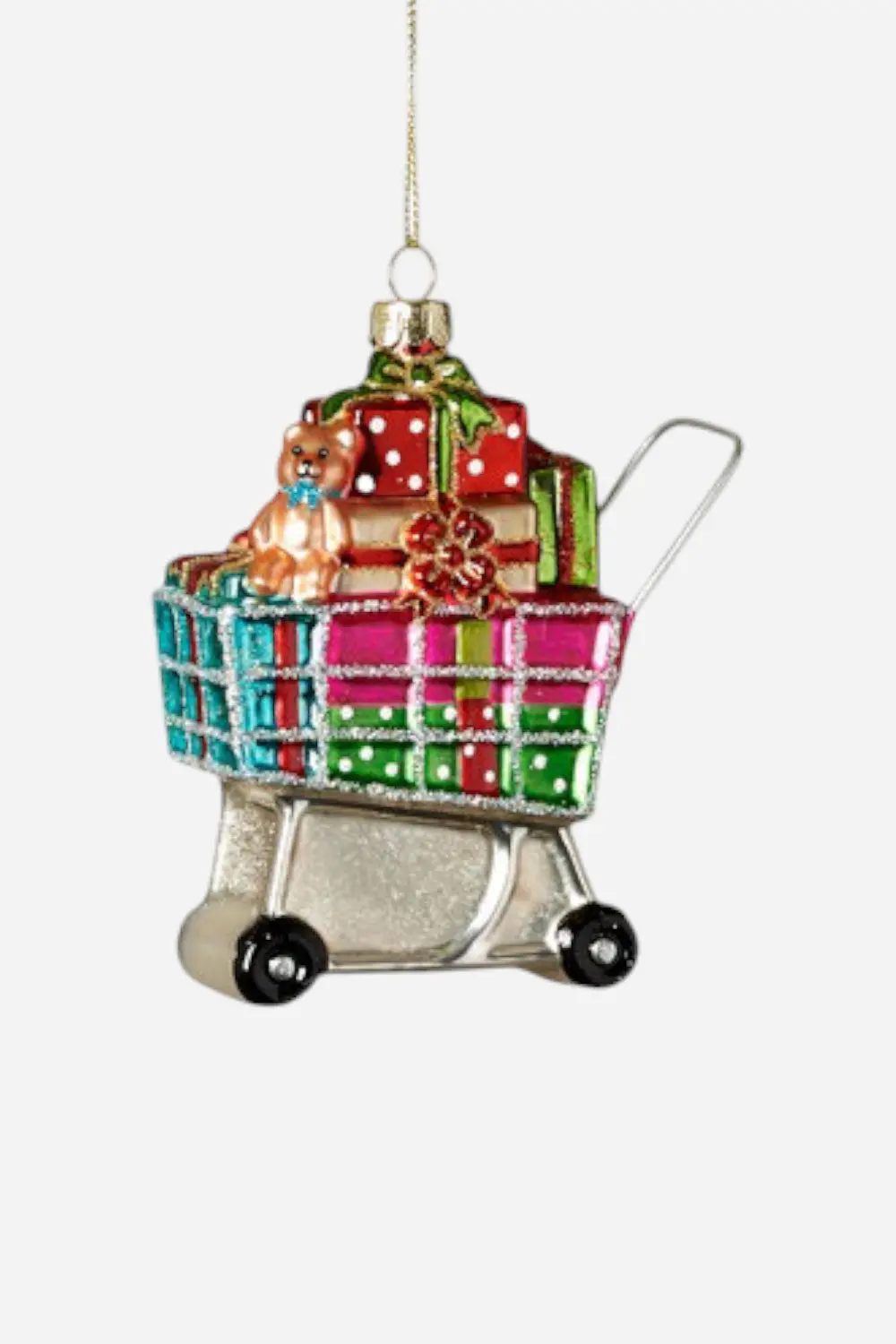 Shopping Cart Ornament 1