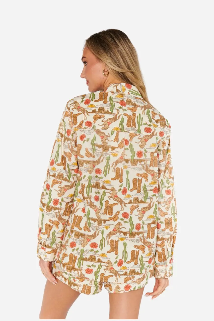 Show Me Your Mumu Early Riser Pj Set In Rodeo Escape 3