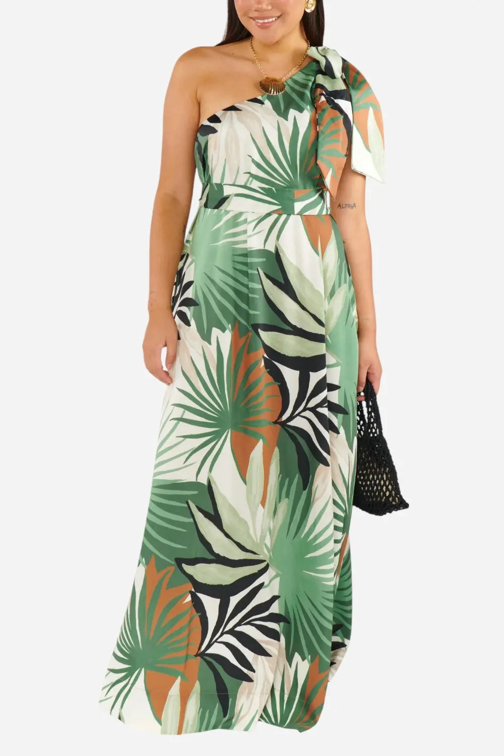 Show Me Your Mumu Jackie Maxi Dress In Caribbean Palms 2