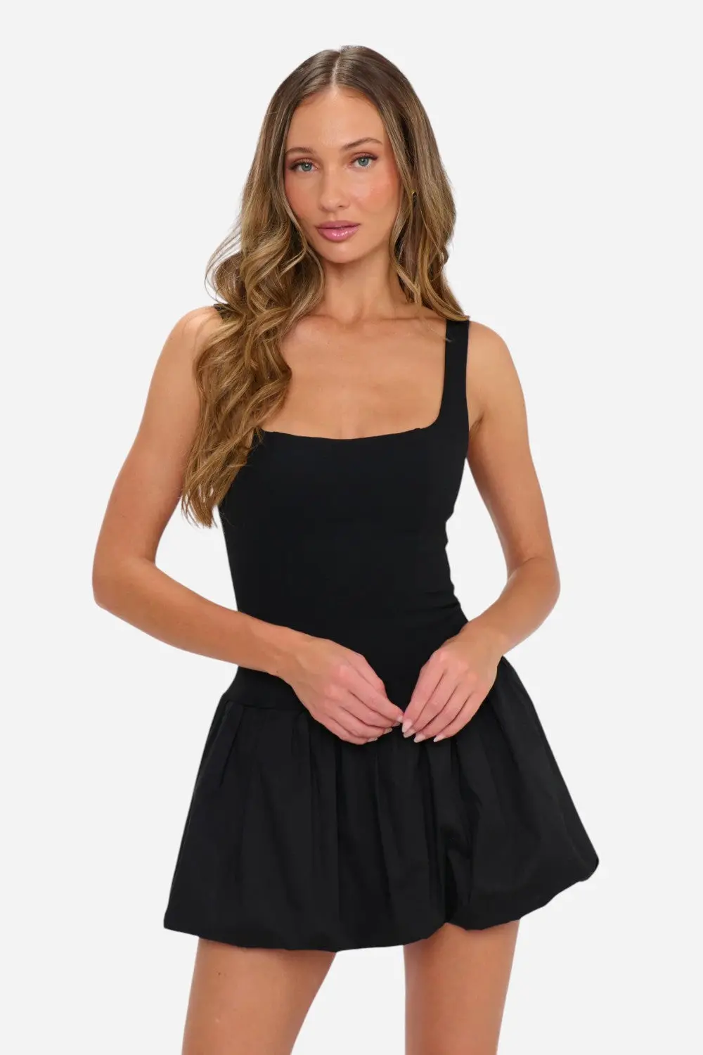 Show Me Your Mumu Marlo Mini Dress In Black 1