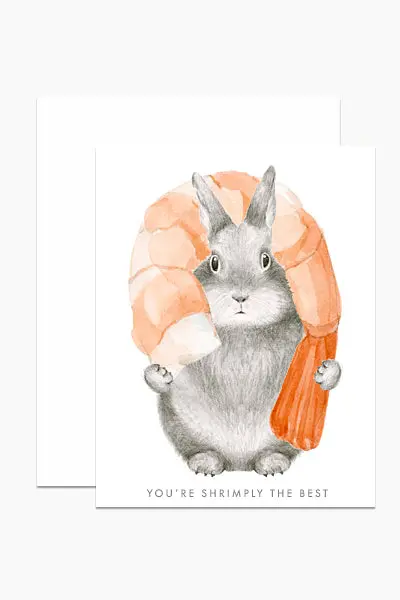 Shrimply The Best Box Of 6 Cards 1