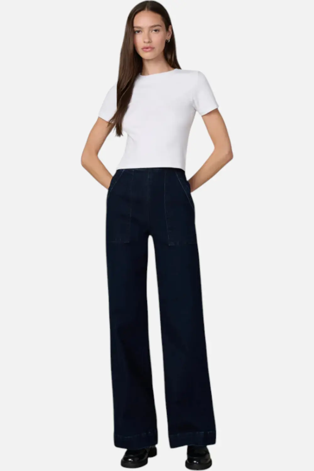 Joes Jeans Women's Side Zip Wide Leg In Don't Worry 1