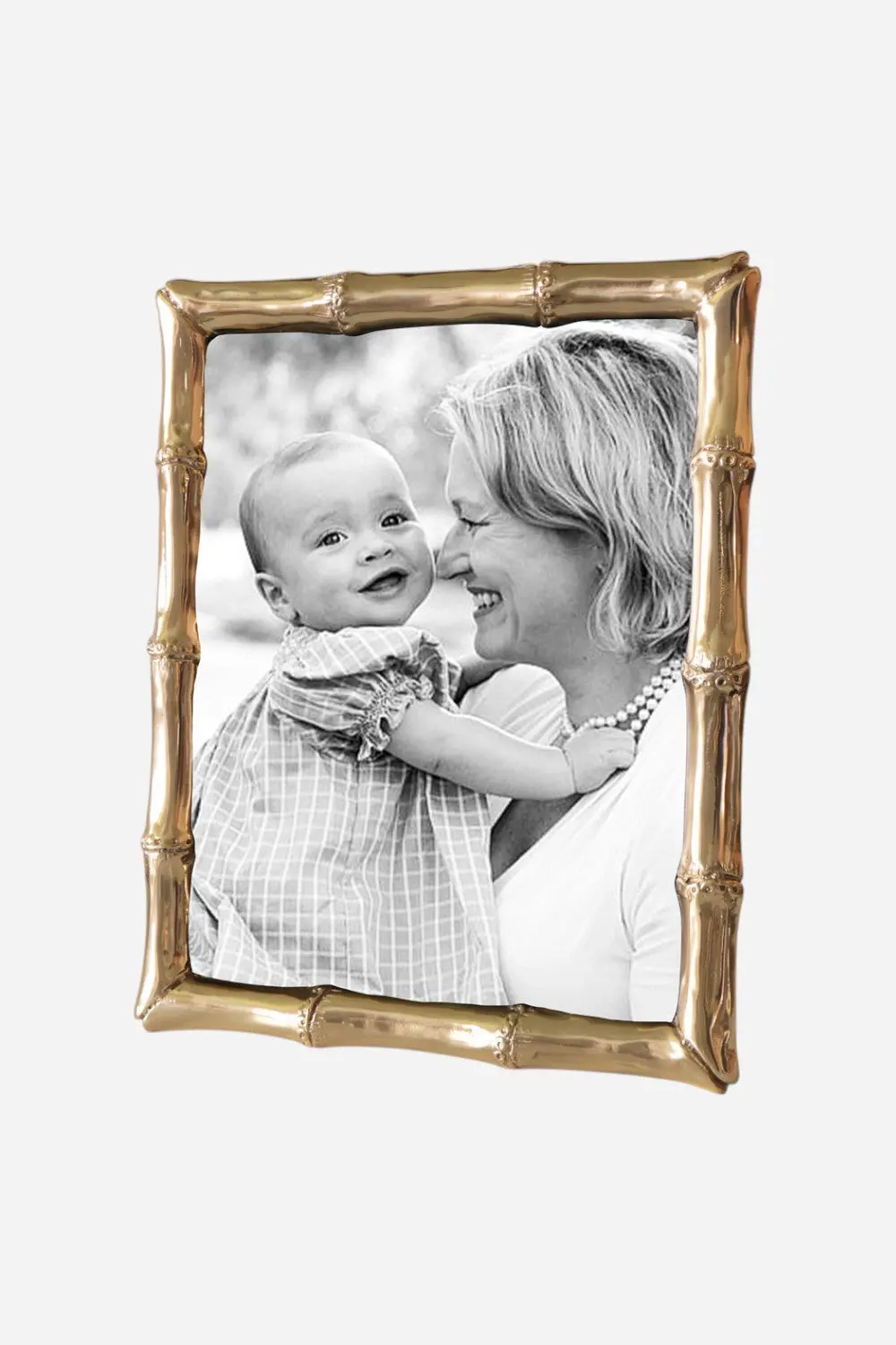 Beatriz Ball Sierra Modern Bamboo 8 X 10 Frame In Gold 1