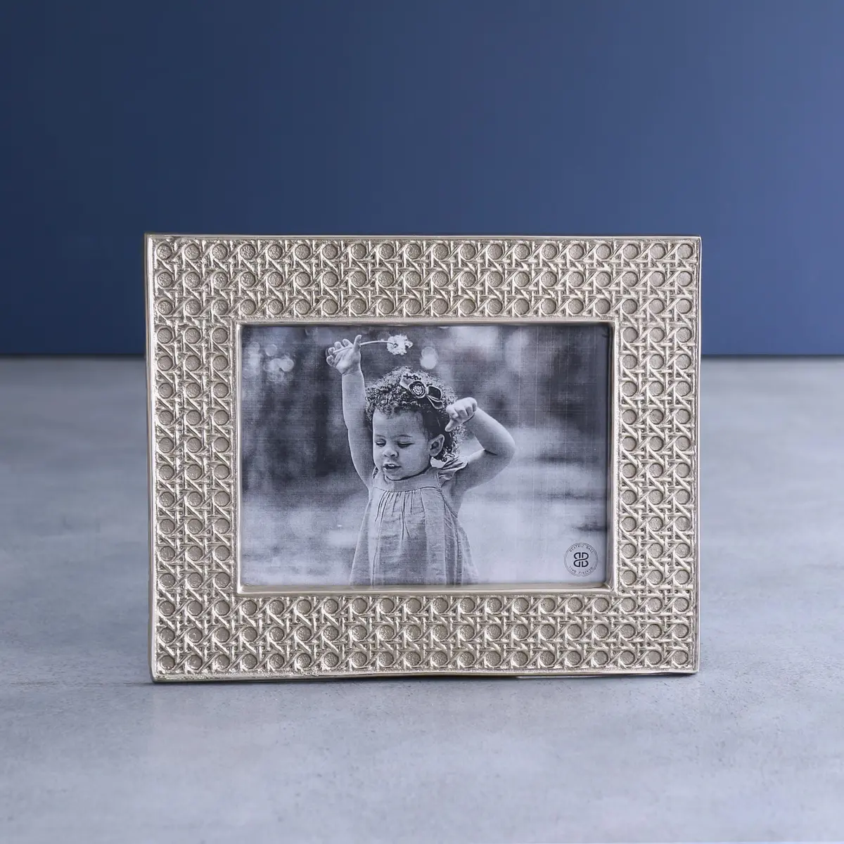 Beatriz Ball Sierra Modern Rattan In Gold - 5 X 7 2