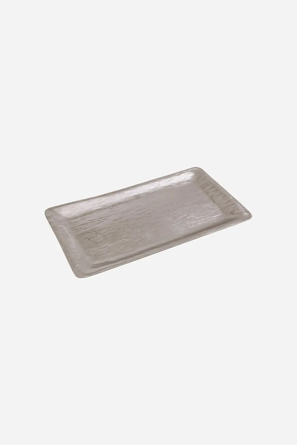 Beatriz Ball Sierra Modern Strie Long Rectangular Tray In Gold 1
