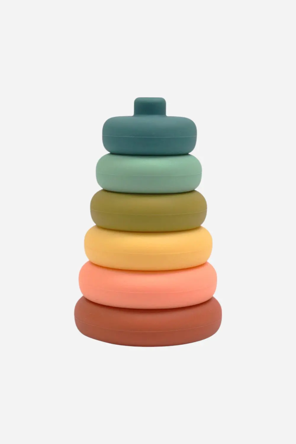Ob Designs Silicone Stacker Tower In Blueberry 1