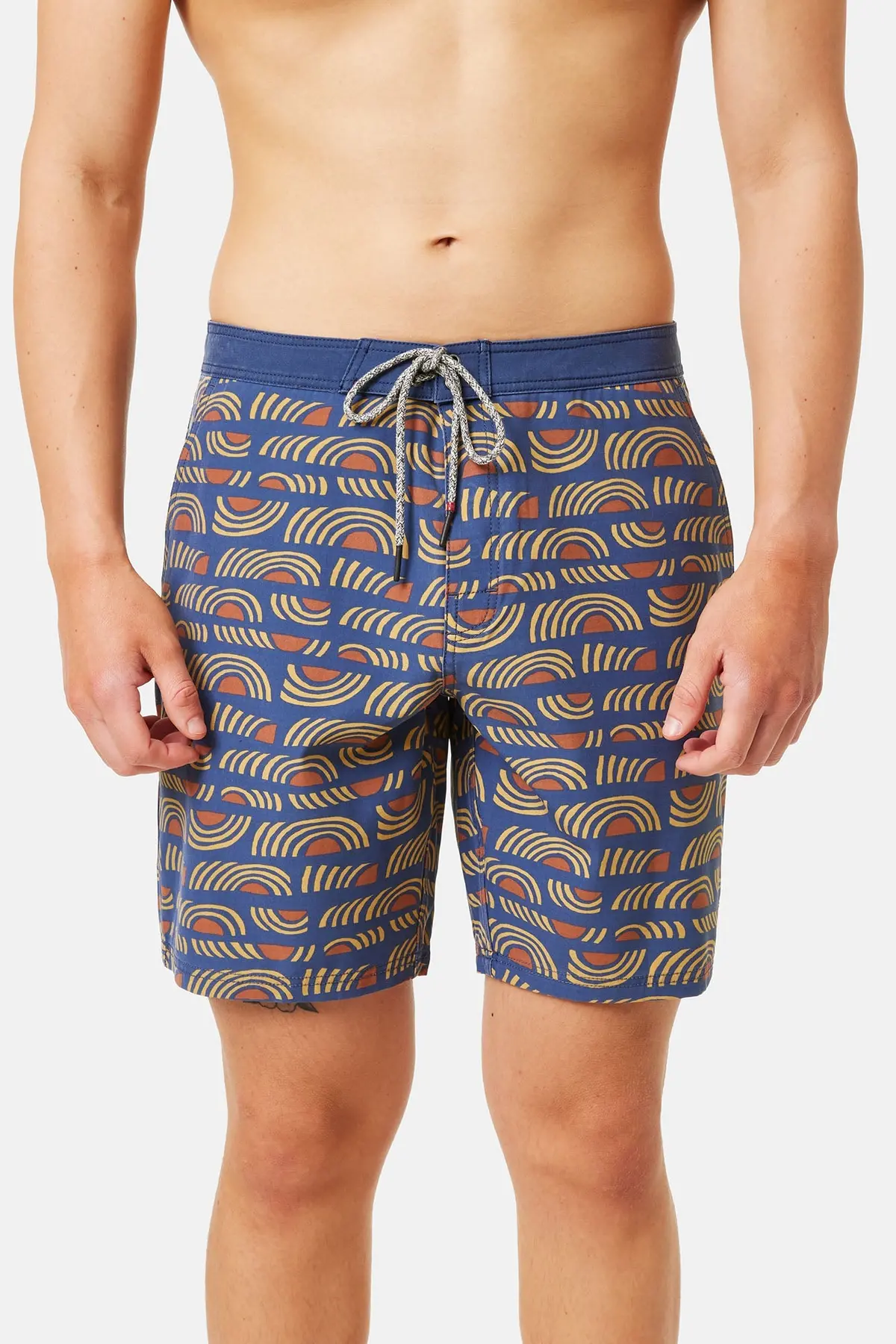 Katin Slice Hybrid Swim Trunk In Navy 1
