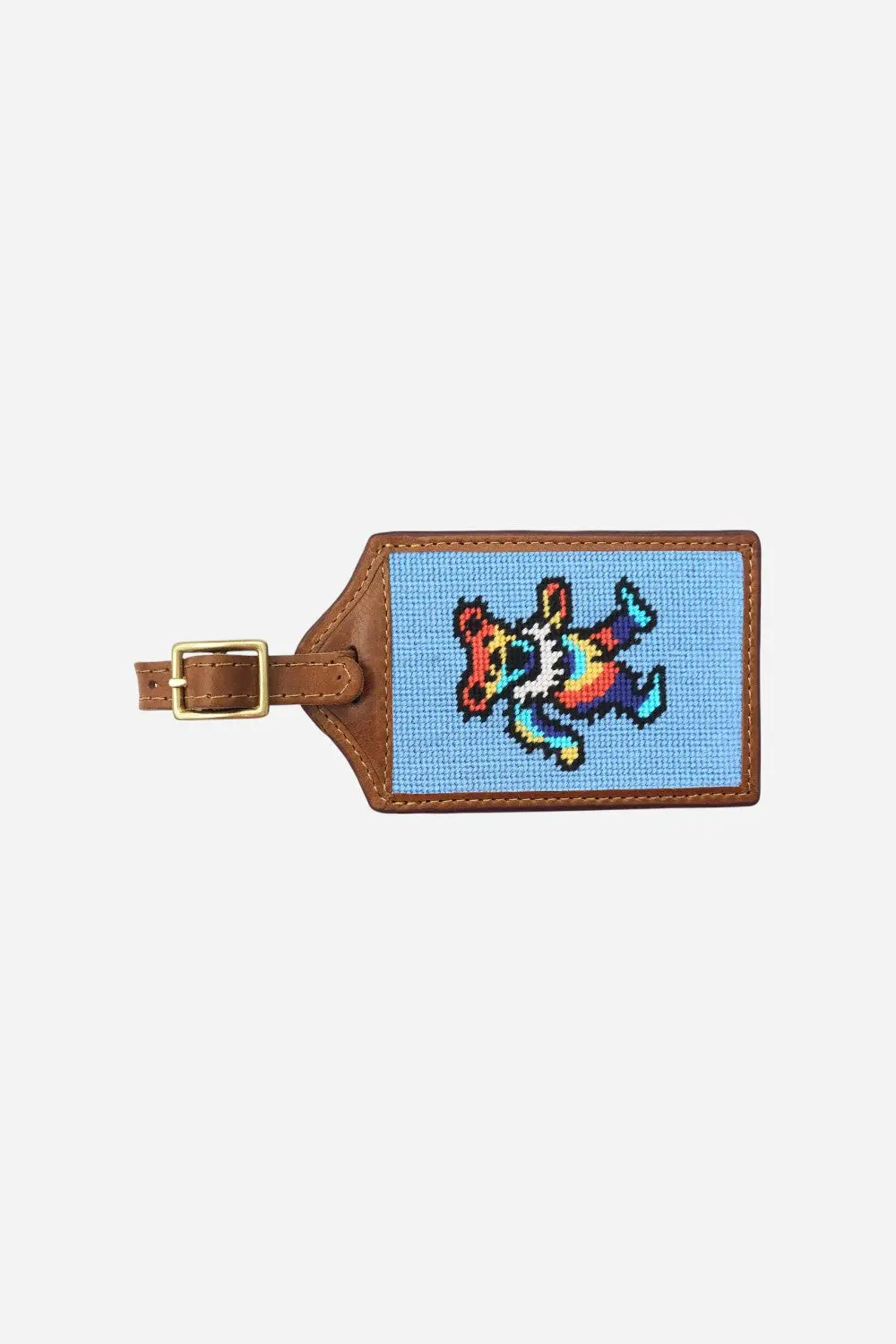 Smathers & Branson Dancing Bear Tie Dye Luggage Tag 1