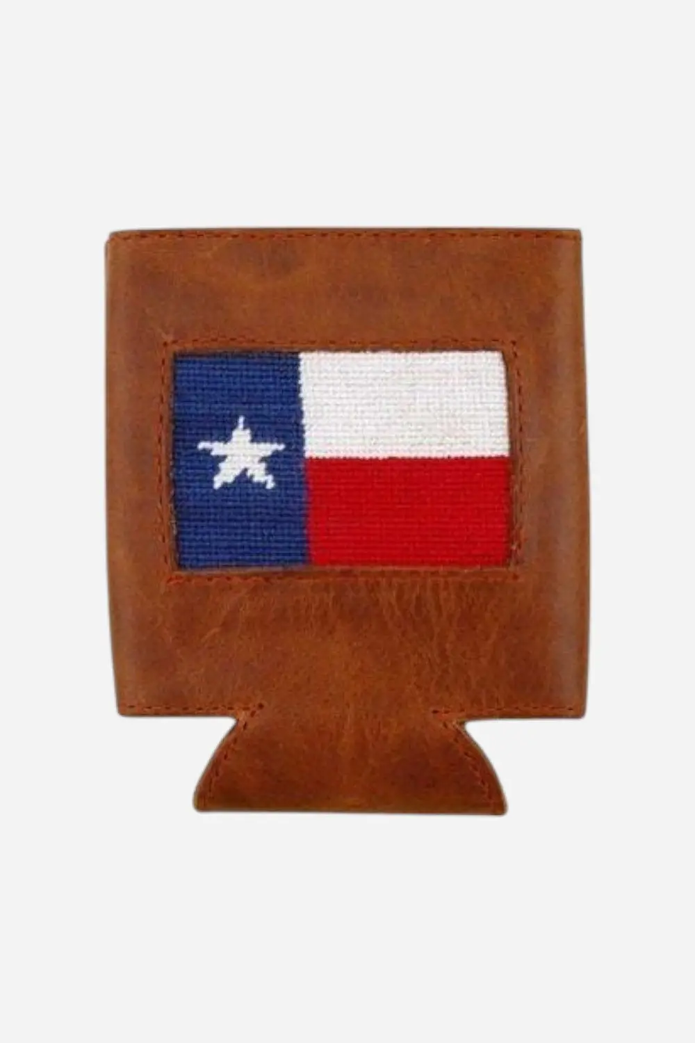 Smathers & Branson Texas Flag Needlepoint Can Cooler 1