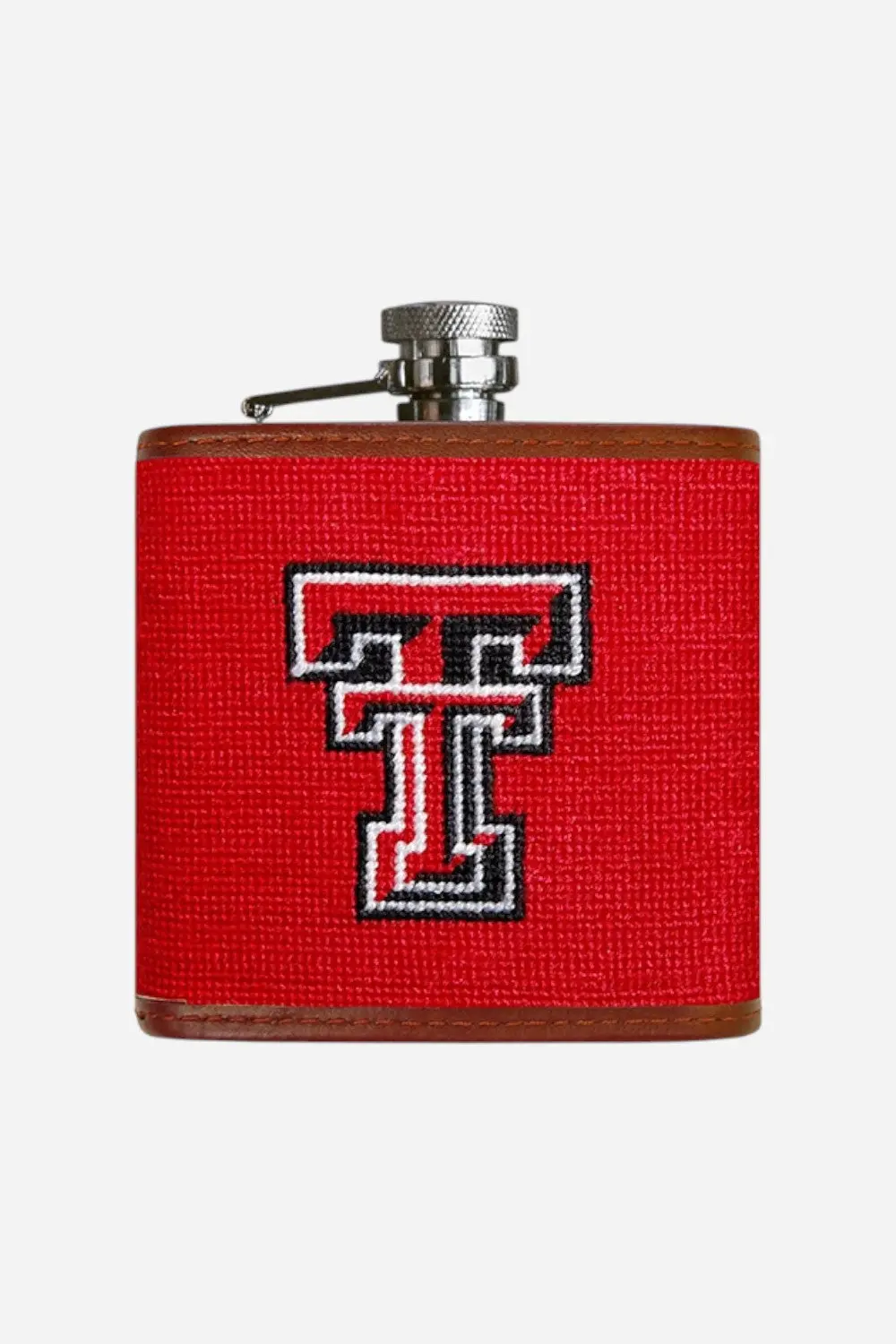 Smathers & Branson Texas Tech Needlepoint Flask 1