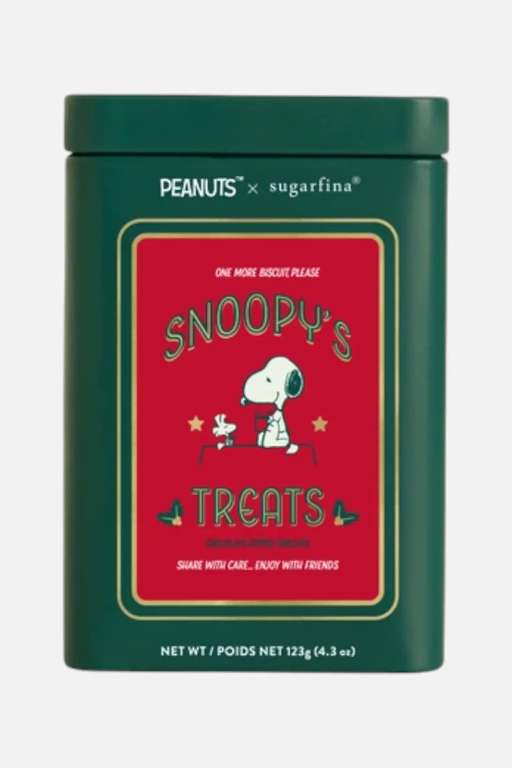 Sugarfina X Peanuts Snoopy Treats Biscuit Tin 1