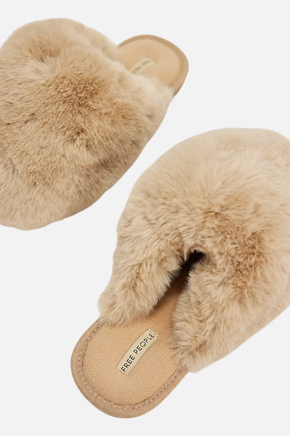 Free People Snowball Slipper In Taupe 1