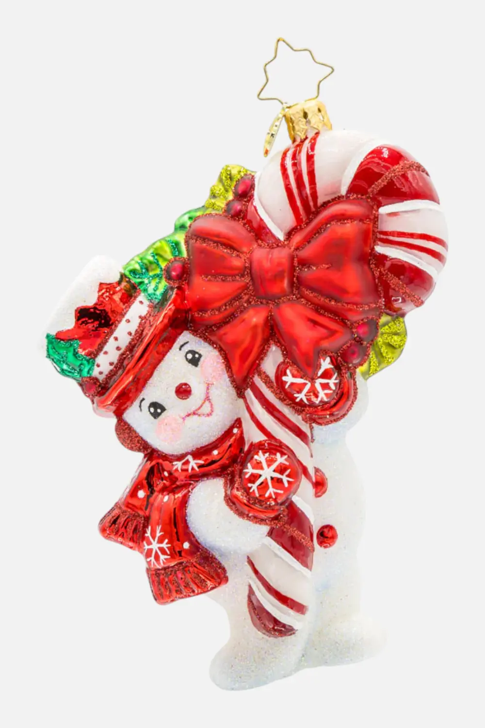 Snowy Retro Cheer Ornament 1