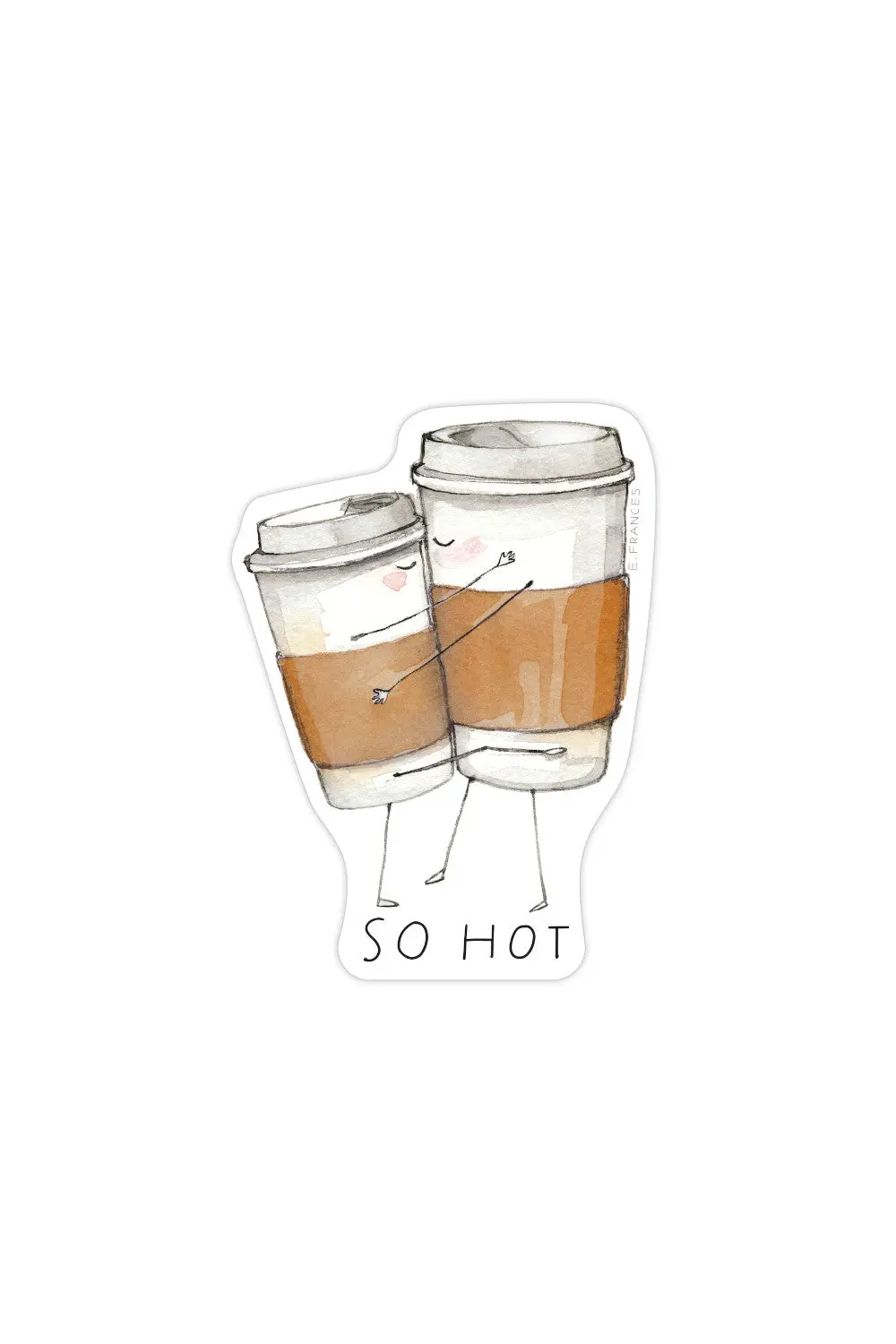 So Hot Vinyl Sticker 1