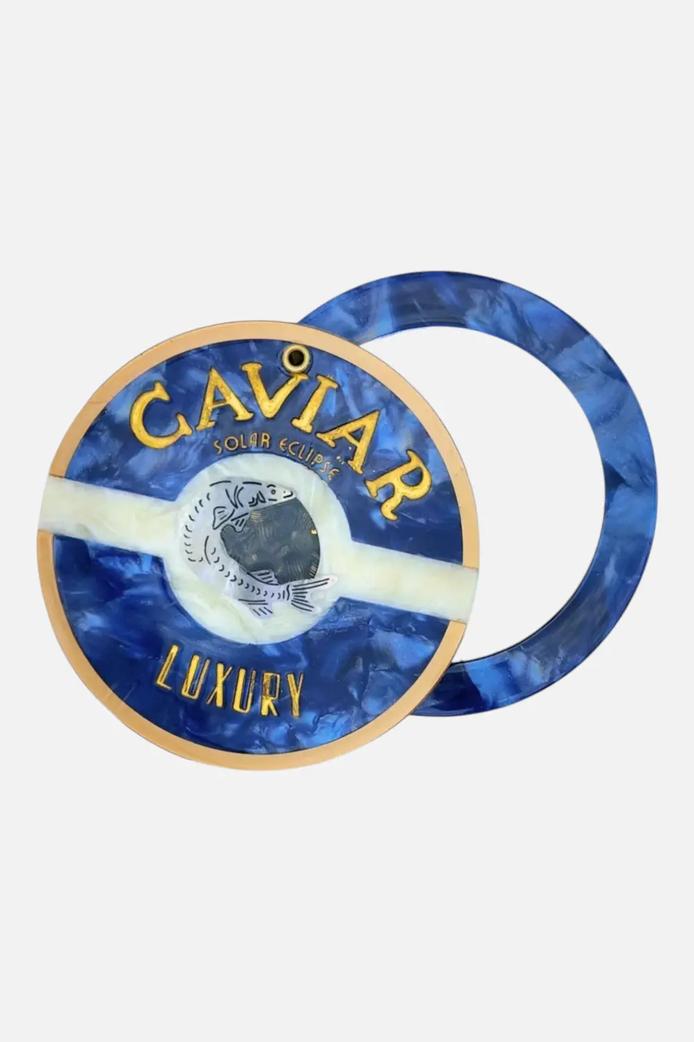 Solar Eclipse Caviar Compact Mirror 1