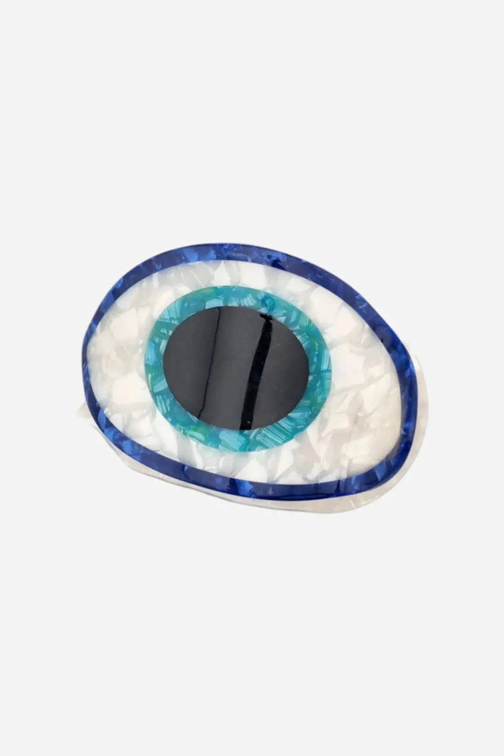 Solar Eclipse Handmade Evil Eye Lay Down Claw Clip 1