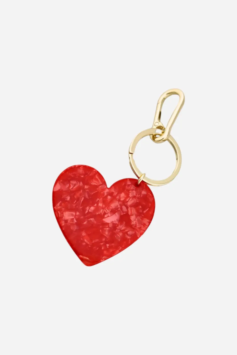 Solar Eclipse Handmade Heart Bag Charm + Keychain | Eco-Friendly 1