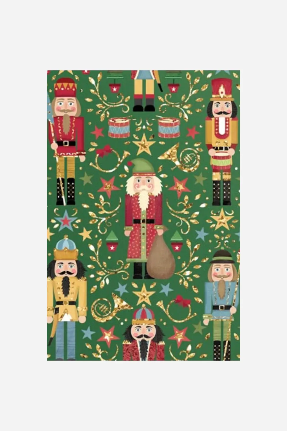 Sparkling Nutcracker Gift Wrapping Paper - Jumbo 1