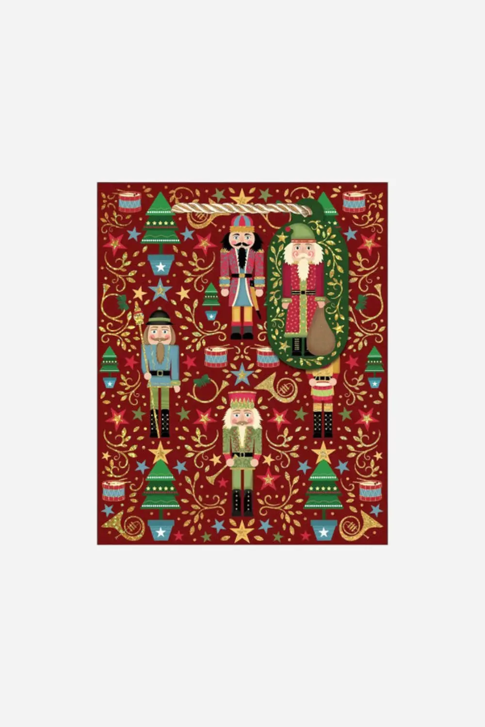 Sparkling Nutcracker Tote Gift Bag - Medium 2