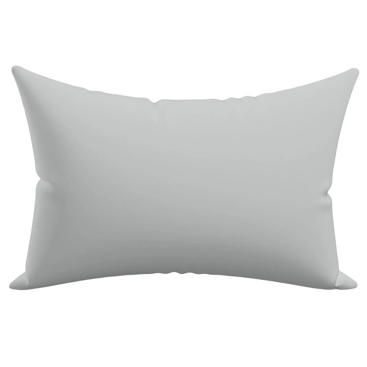“Solid Slumber” Light Grey Squishpillow Pillowcase (Standard Size) 1