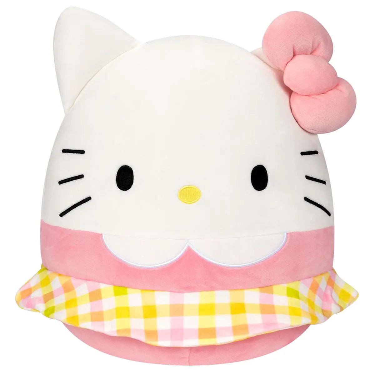 Hello Kitty And Friends 14-Inch Hello Kitty Wearing Gingham Skirt Squishmallows 1