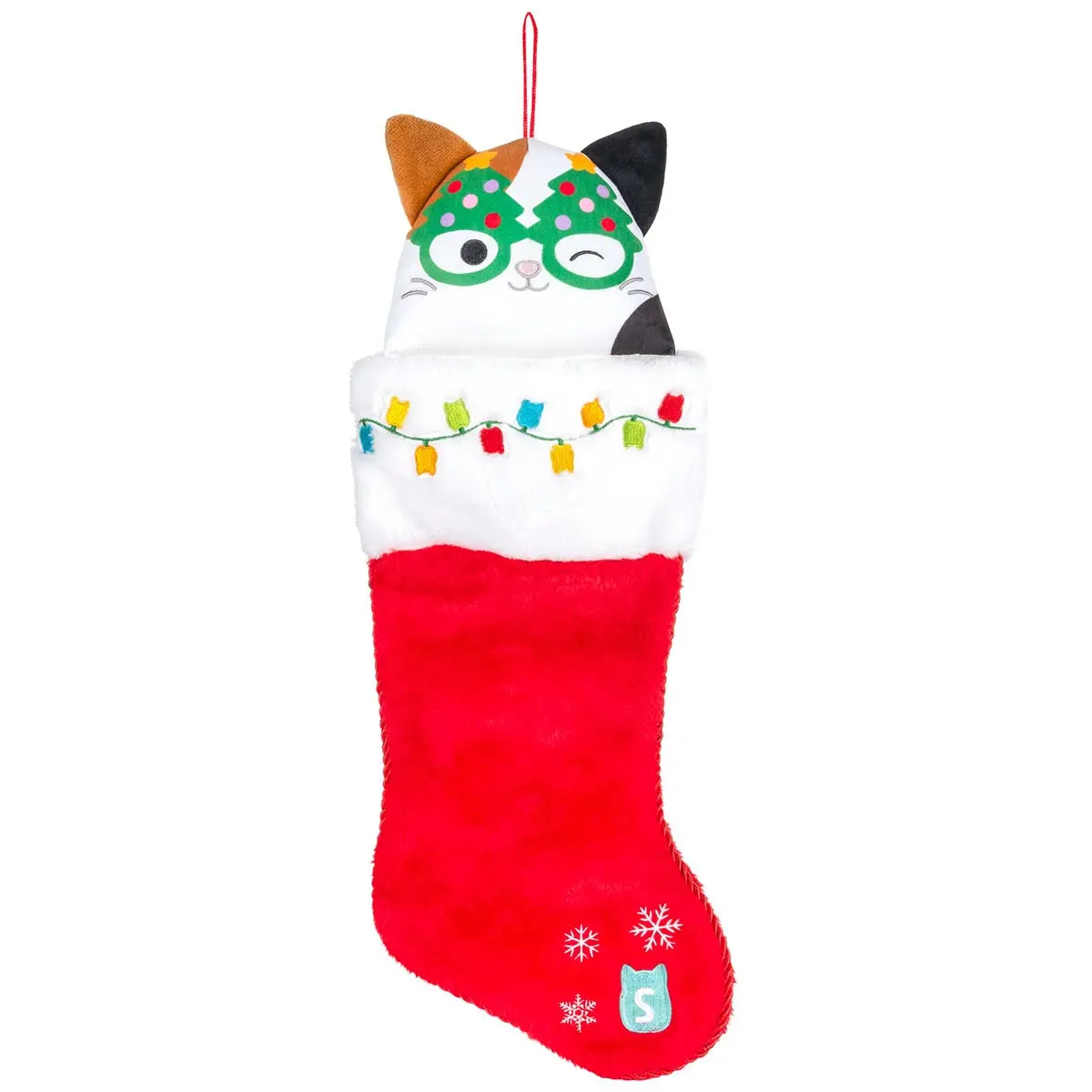 Squishmallows Cam The Cat Holiday Stocking 1