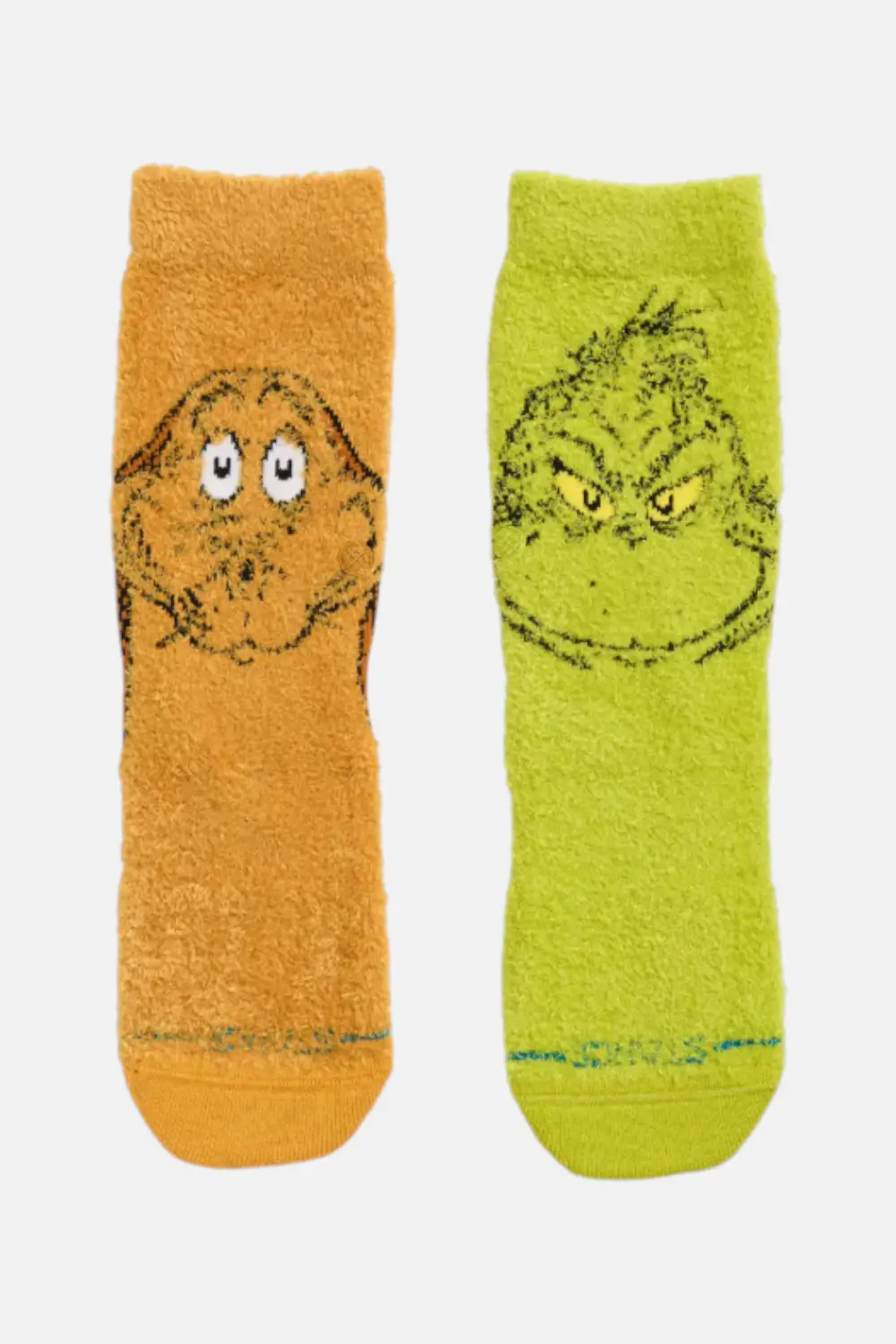 Stance Kids' Grinch & Max Crew Socks- Large 1