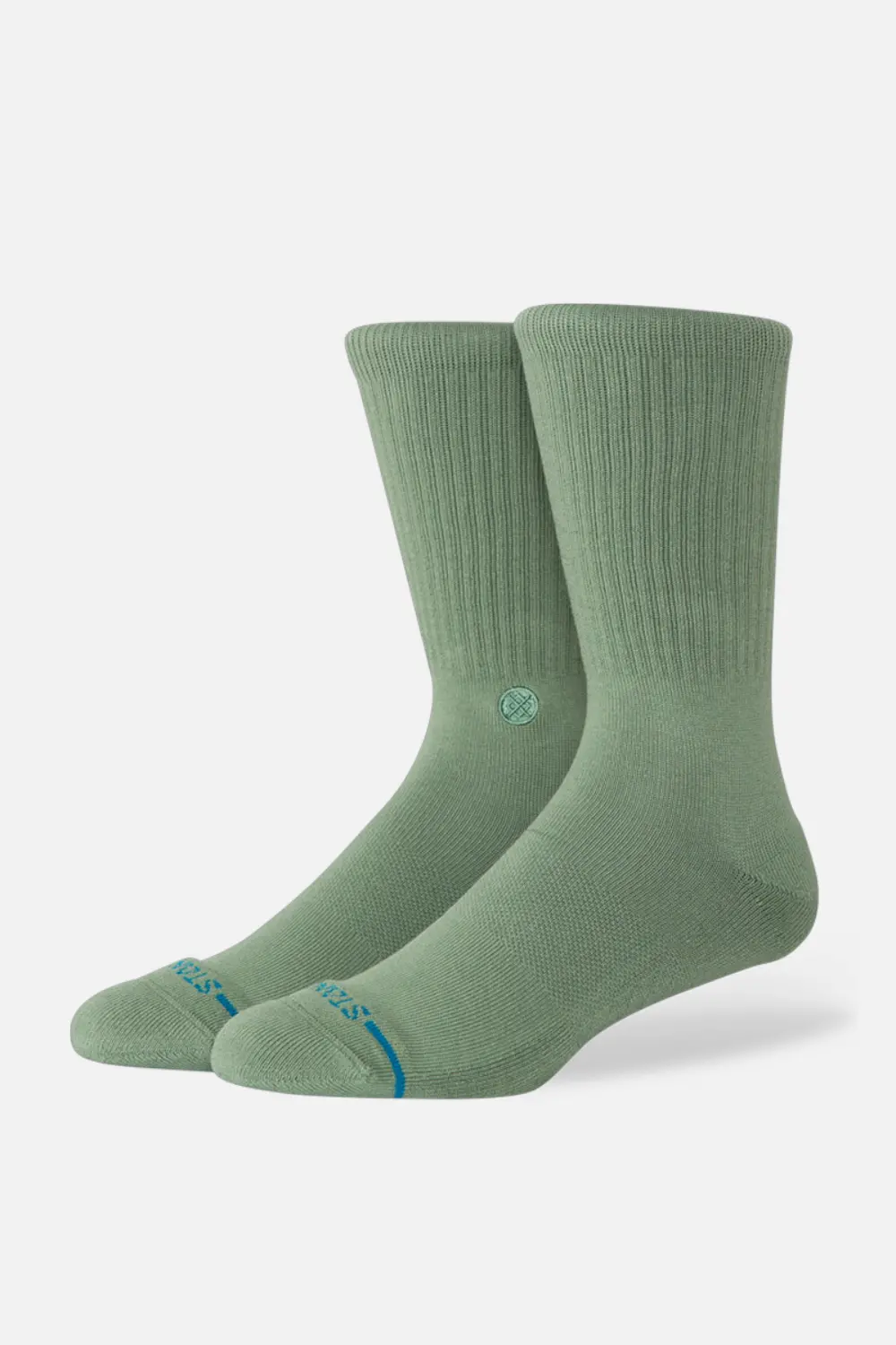 Stance Men's Icon Socks In Sage 1