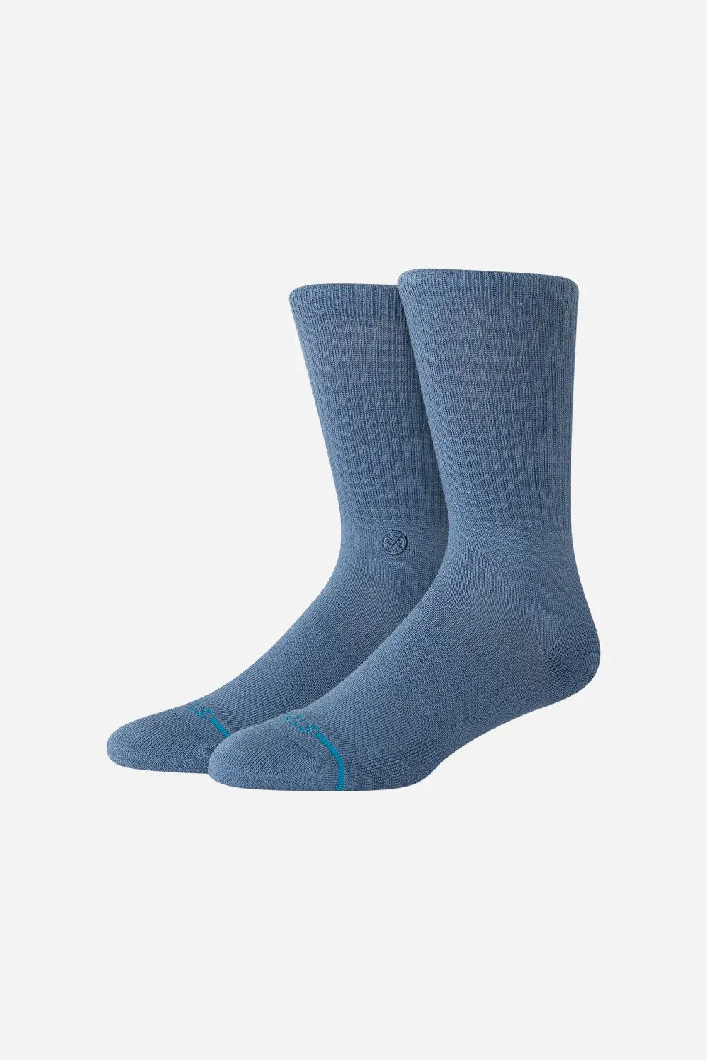 Stance Icon Crew Socks In Seablue 1