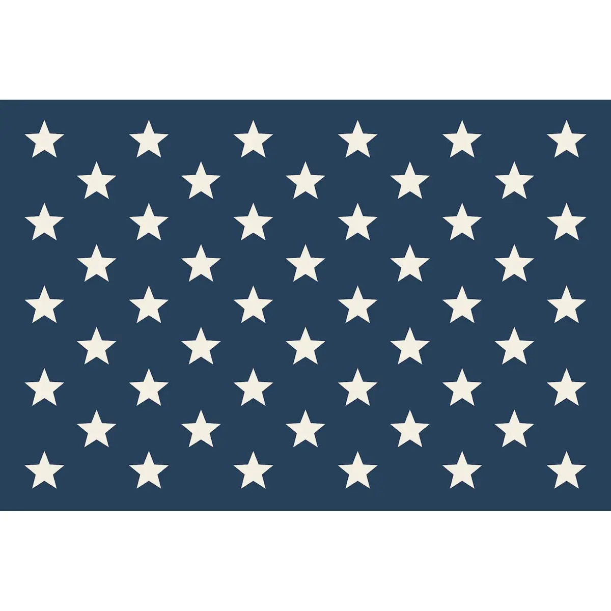 Stars On Blue Placemat - Set Of 24 1