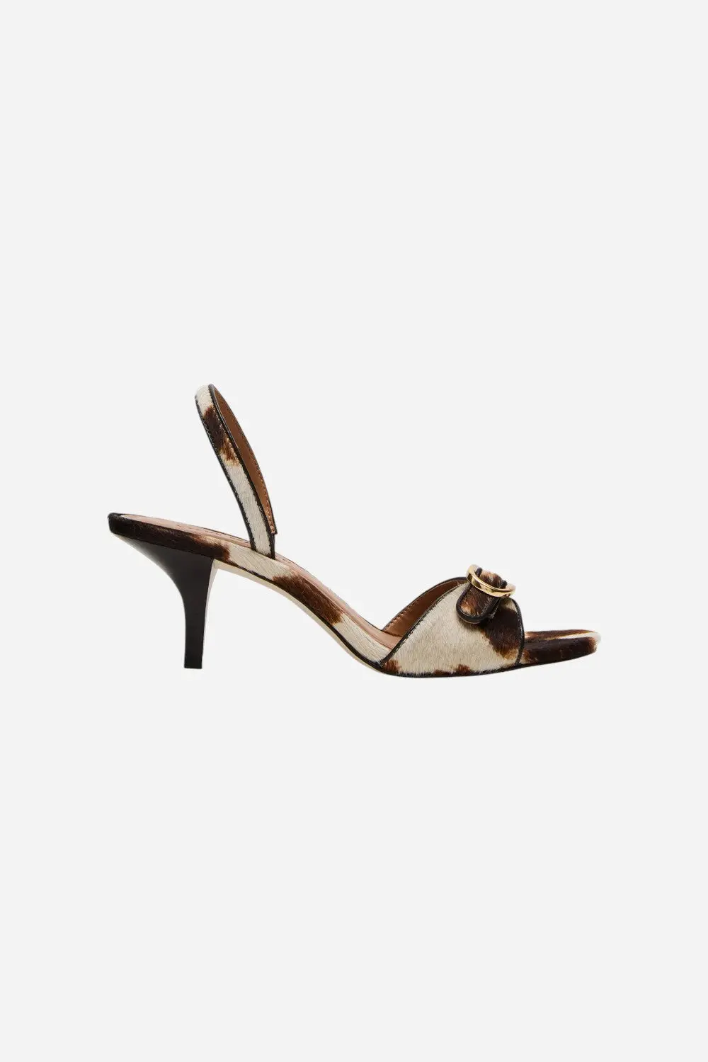 Steve Madden Henrietta In Brown Cow Print 1