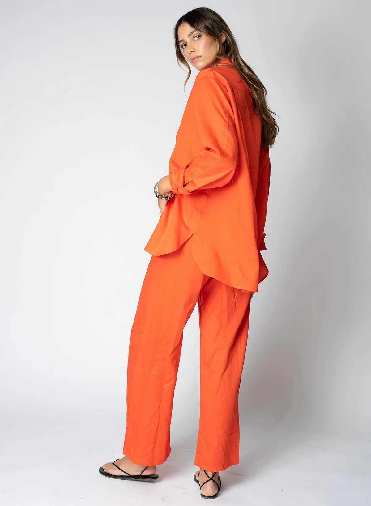 Stillwater The Barcelona Pant In Poppy 3