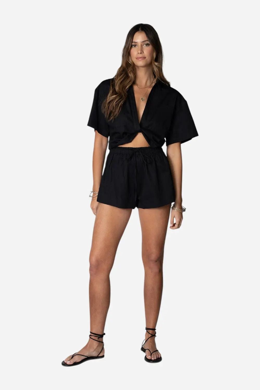 Stillwater The Barcelona Short In Black 1