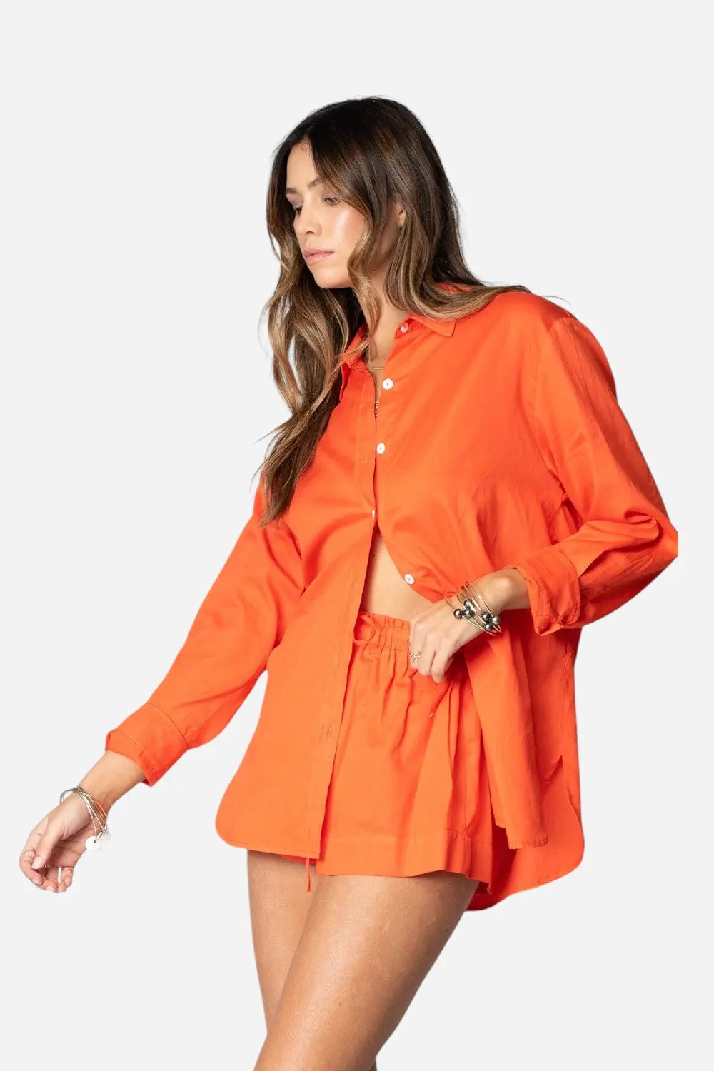 Stillwater The Favorite Shirt In Poppy 1