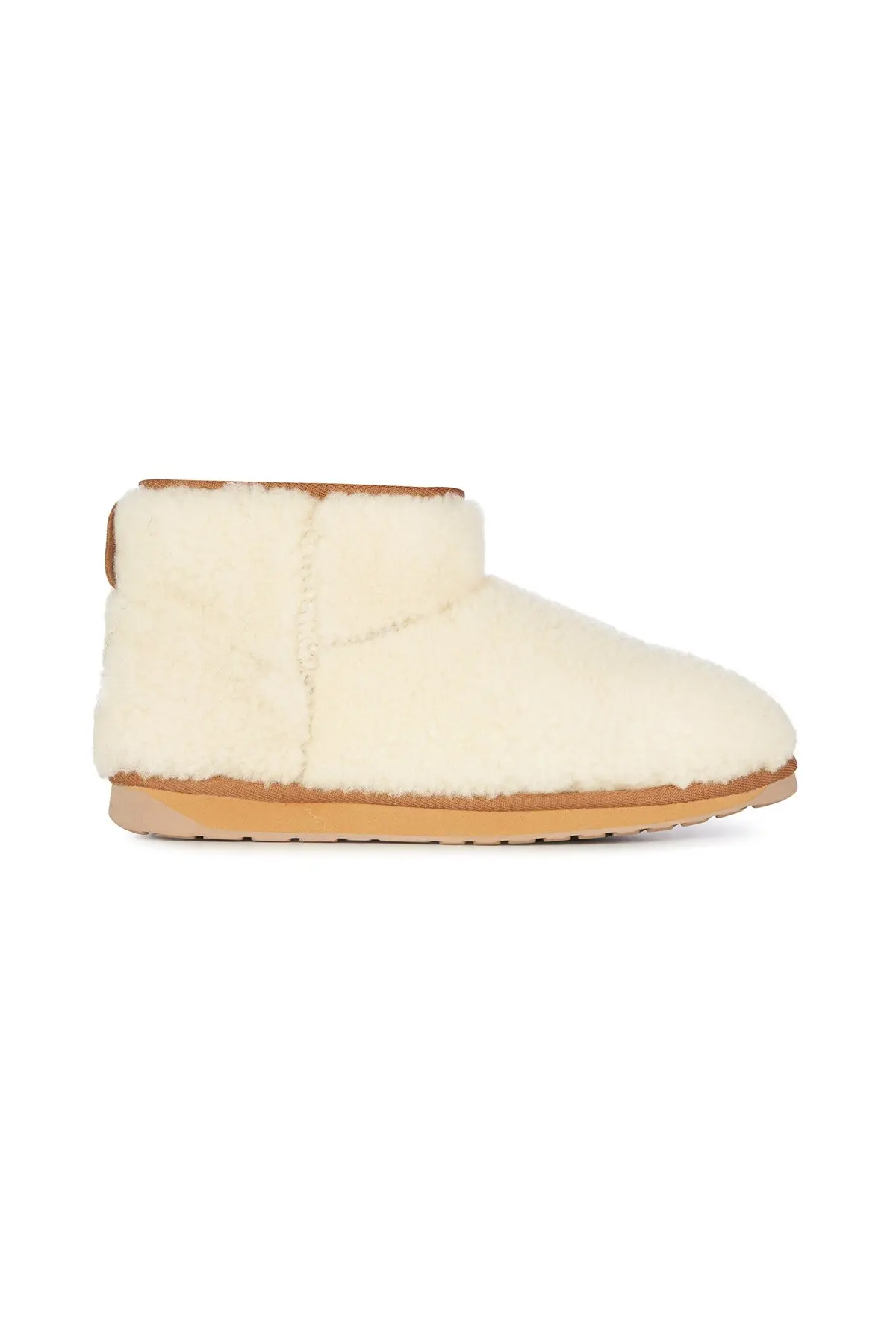 Emu Australia Stinger Micro Teddy Bootie In Natural 1