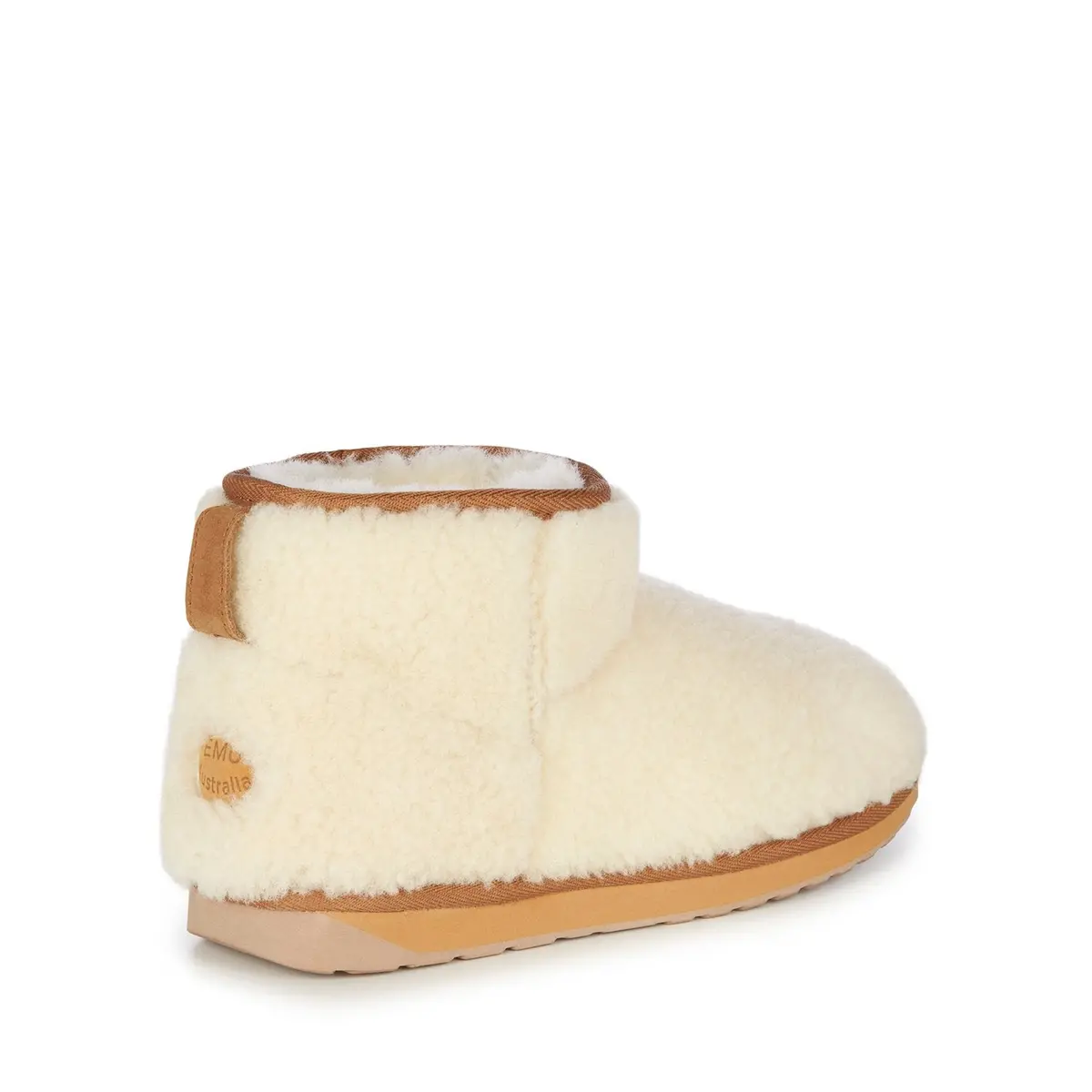 Emu Australia Stinger Micro Teddy Bootie In Natural 2