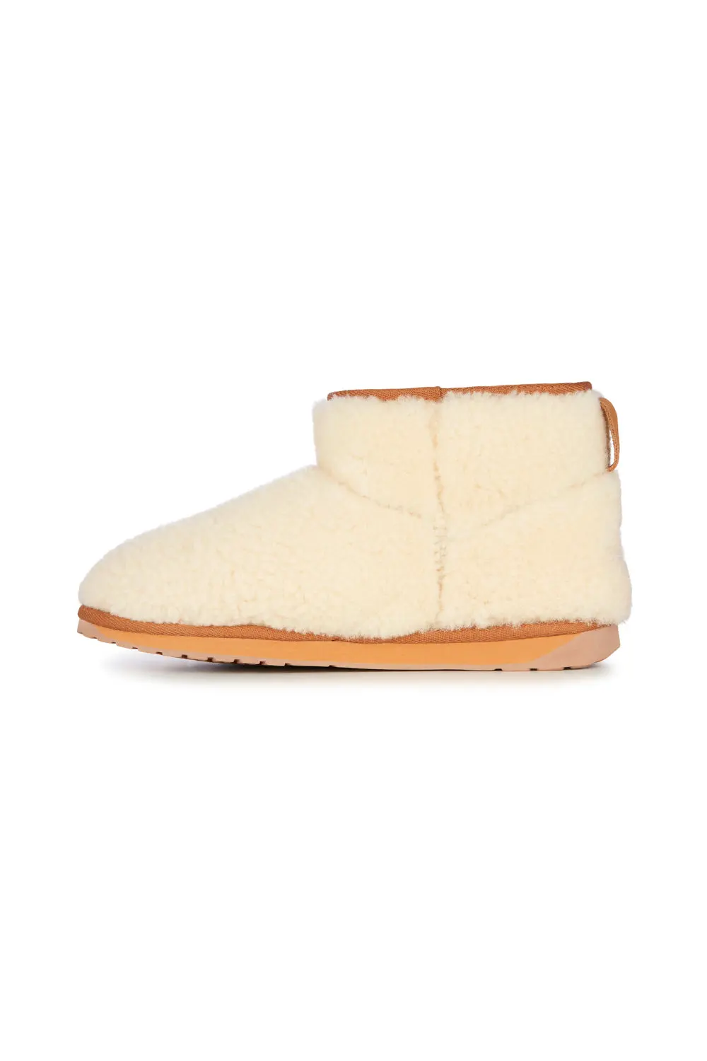 Emu Australia Stinger Micro Teddy Bootie In Natural 3