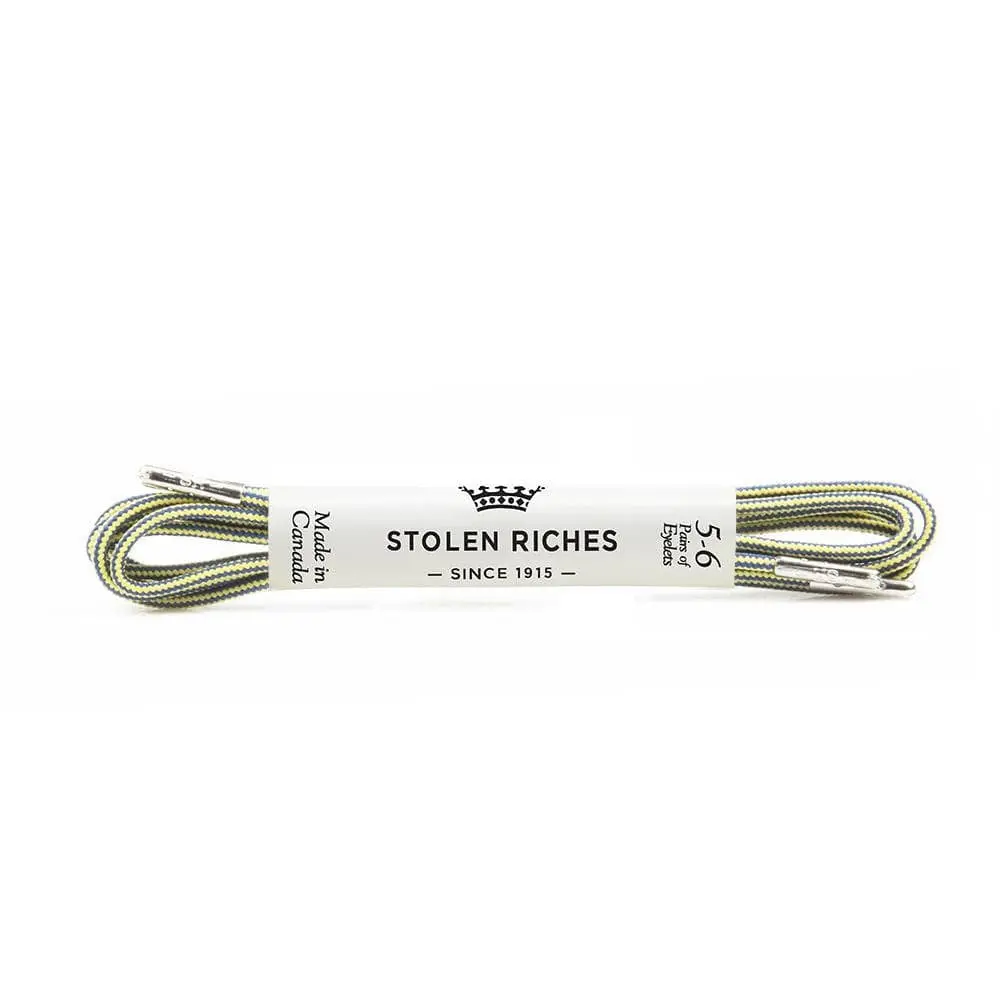 Stolen Riches Dress Laces In Andreas Stripe 1