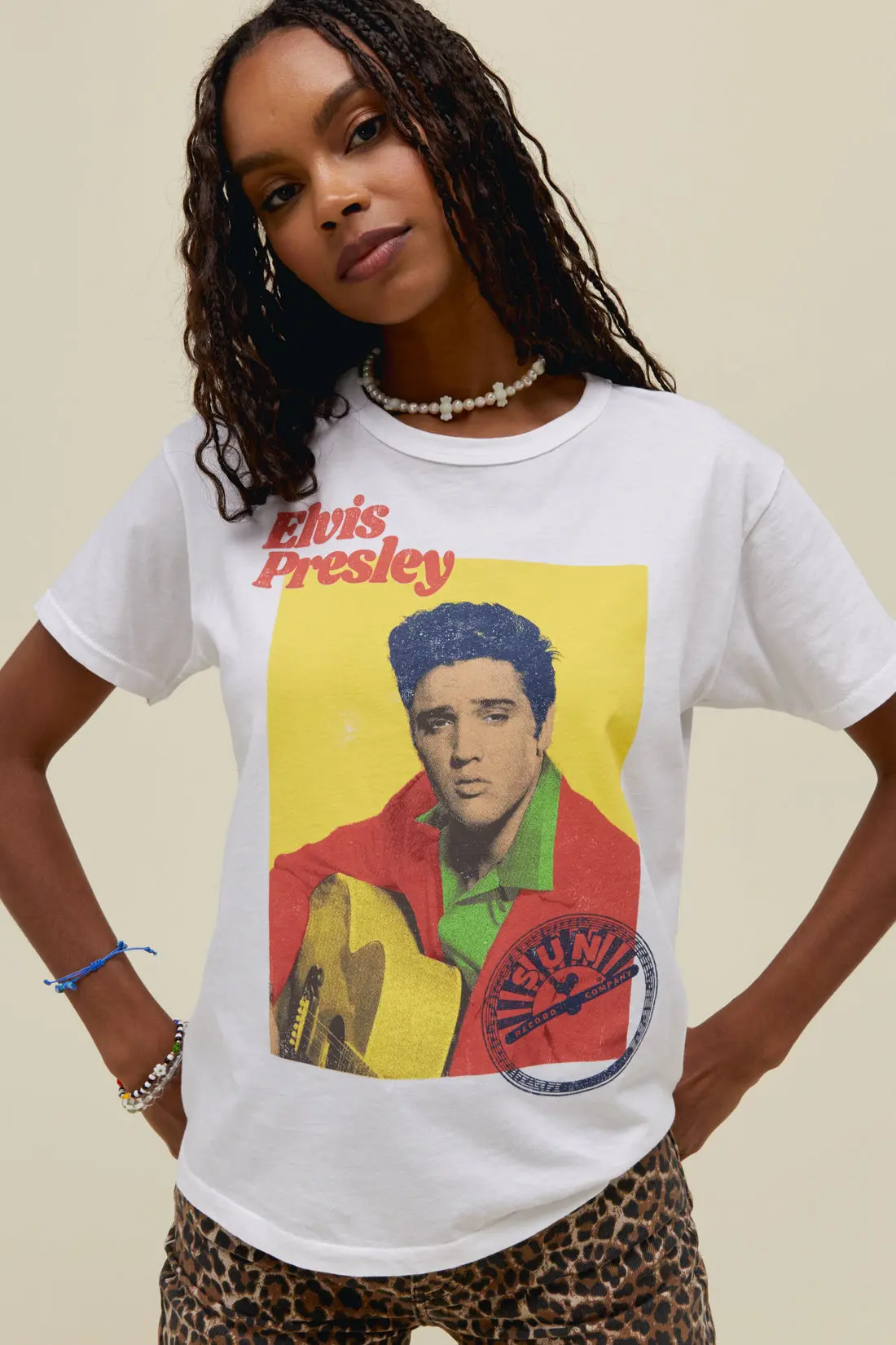 Daydreamer La Sun Records X Elvis Us Tour 1954 Ringer Tee 3