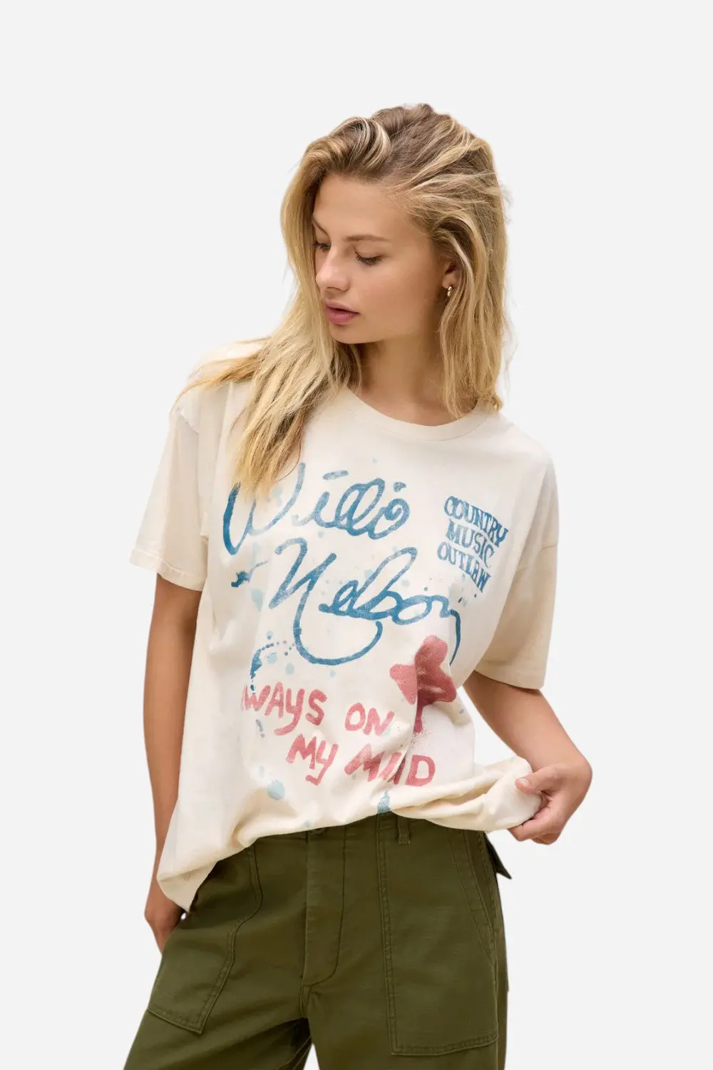 Daydreamer La Willie Nelson Always On My Mind Merch Tee 1