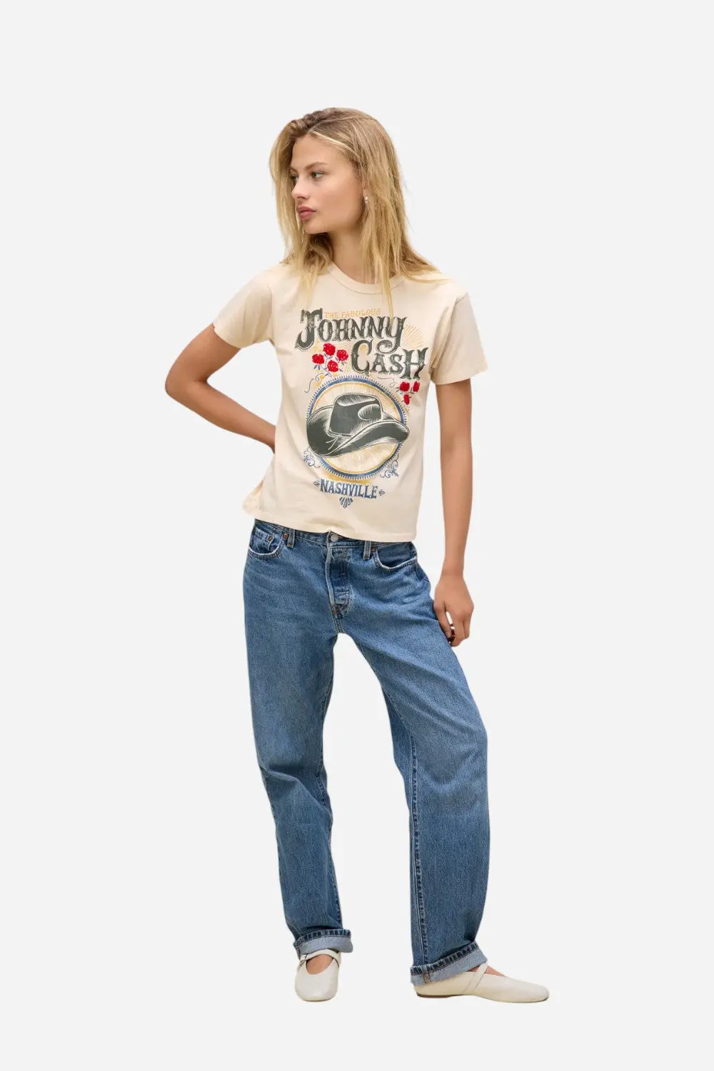 Daydreamer La Johnny Cash The Fabulous Ringer Tee 3