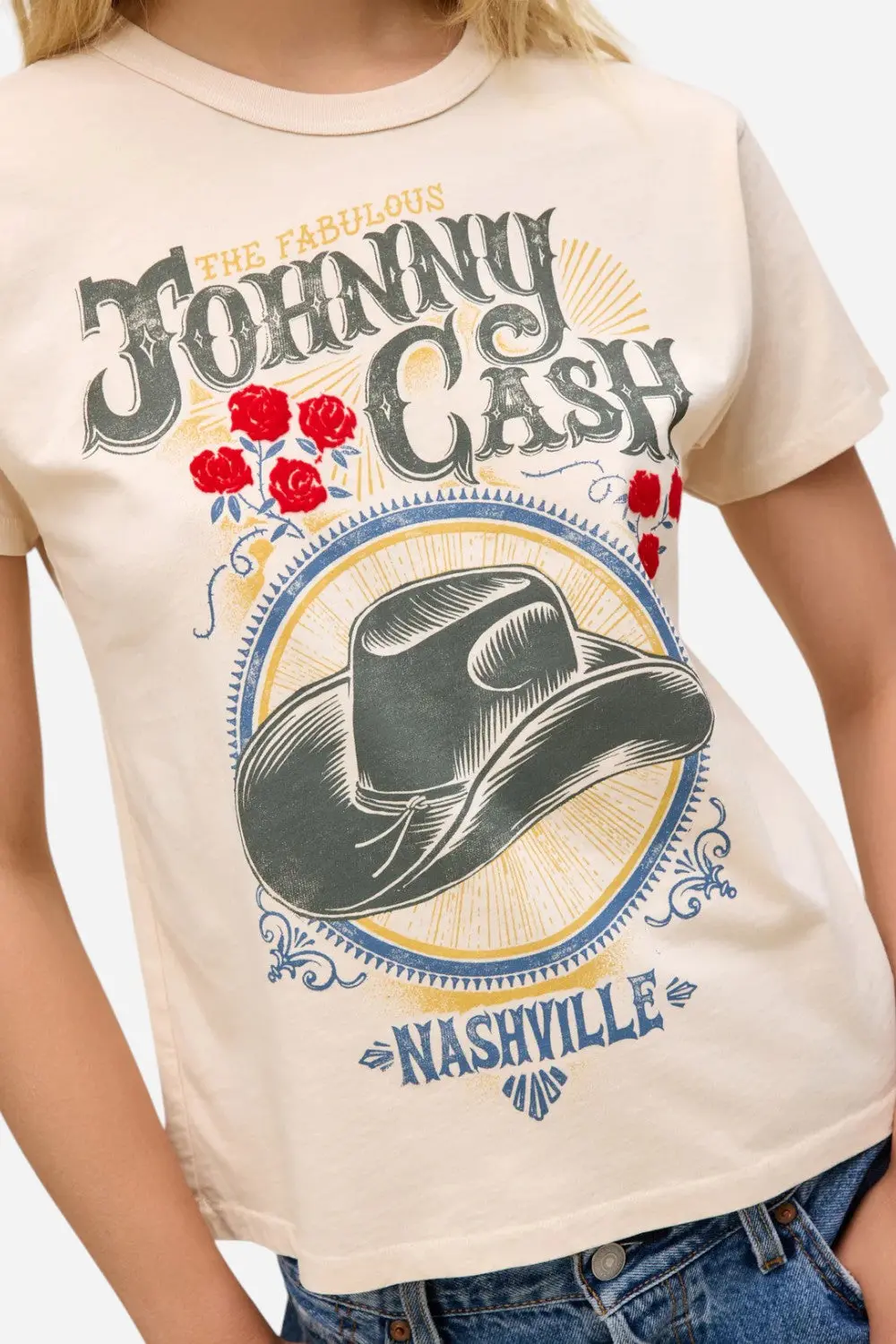 Daydreamer La Johnny Cash The Fabulous Ringer Tee 2