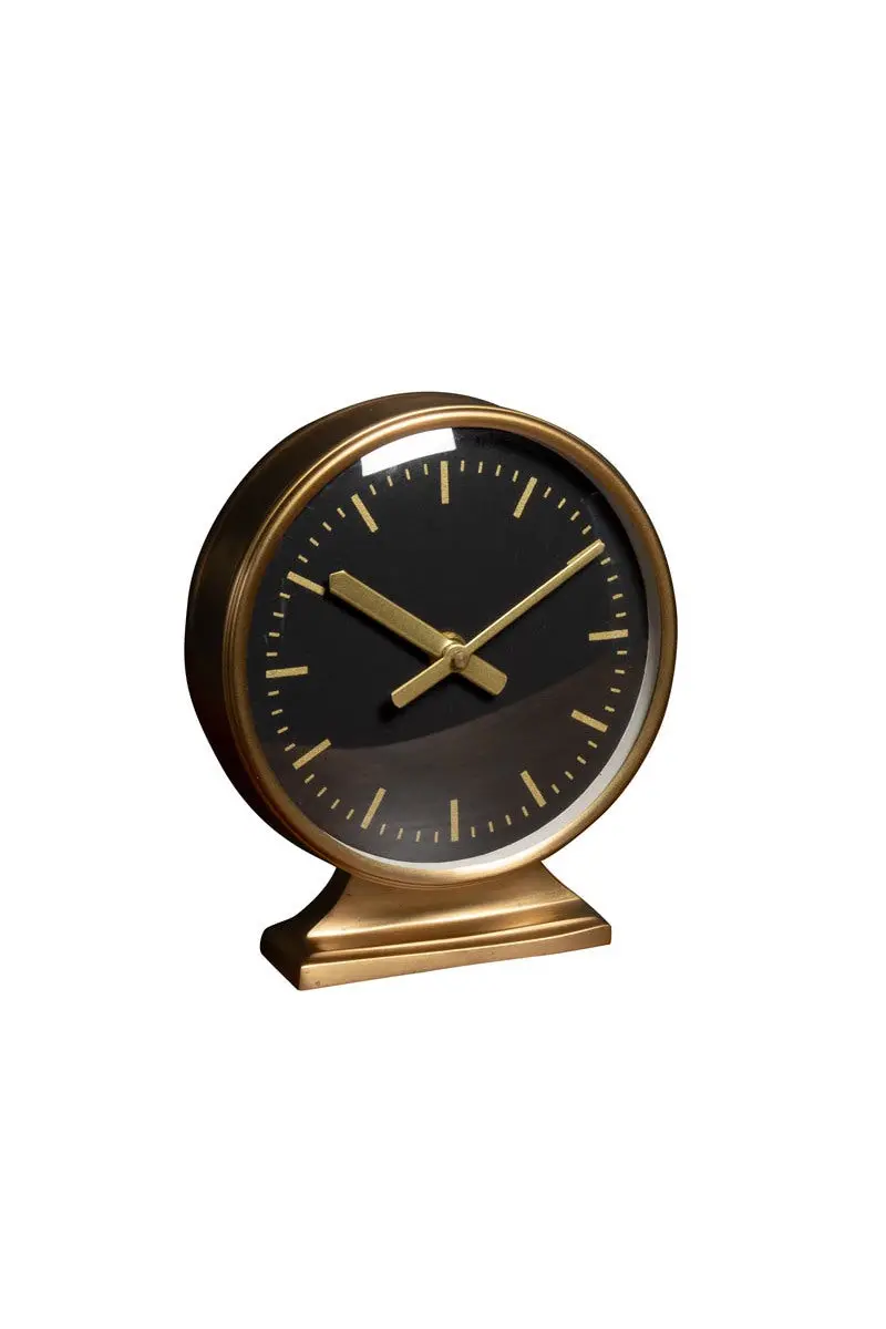 Chehoma Table Clock In Brass Finish 1