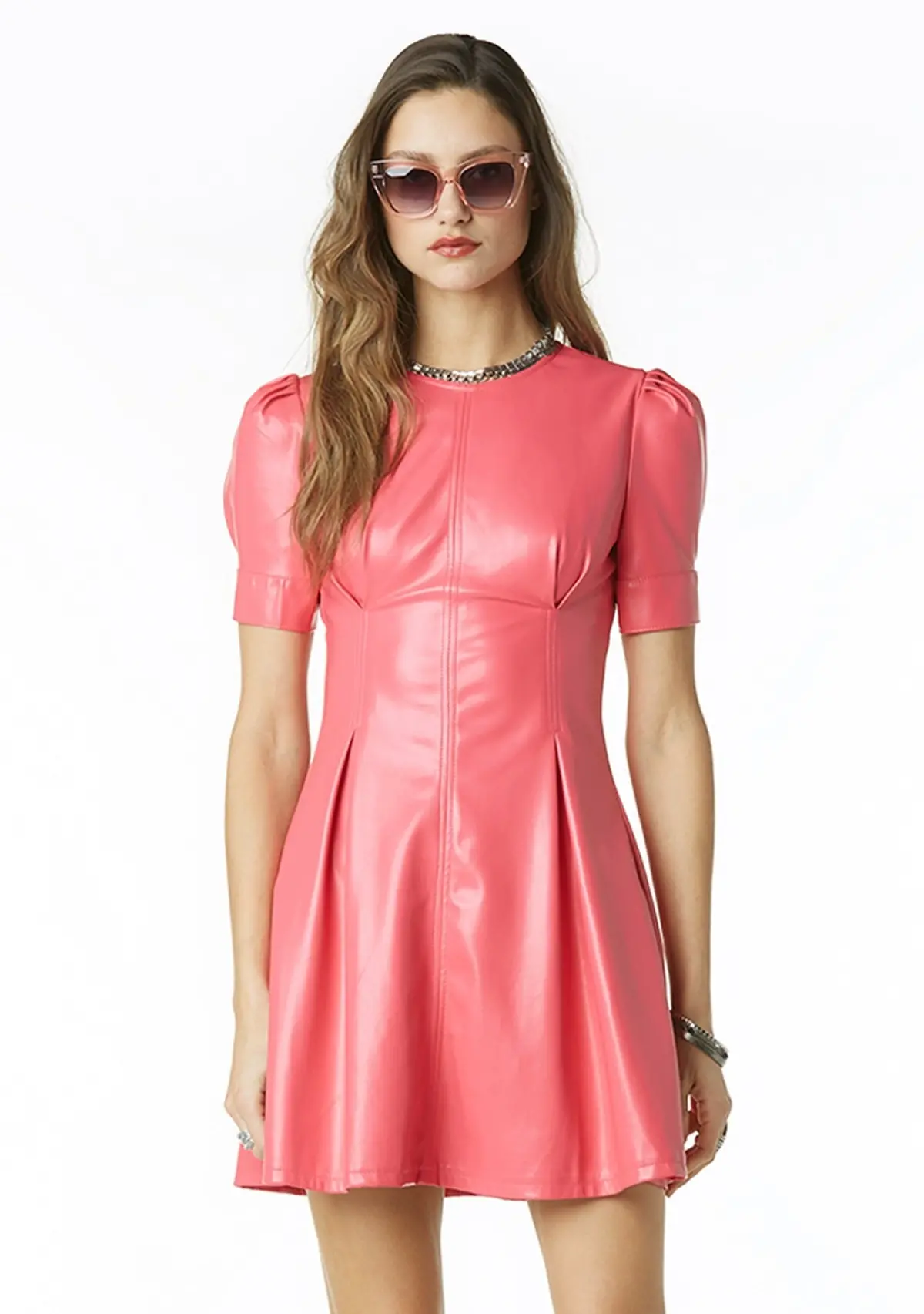 Tart Collections Umiko Dress In Azalea Pink 2