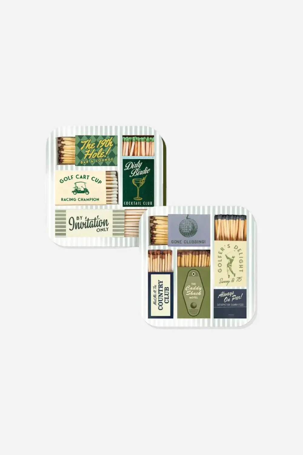Tart By Taylor Golf Matchbook Coasters 1