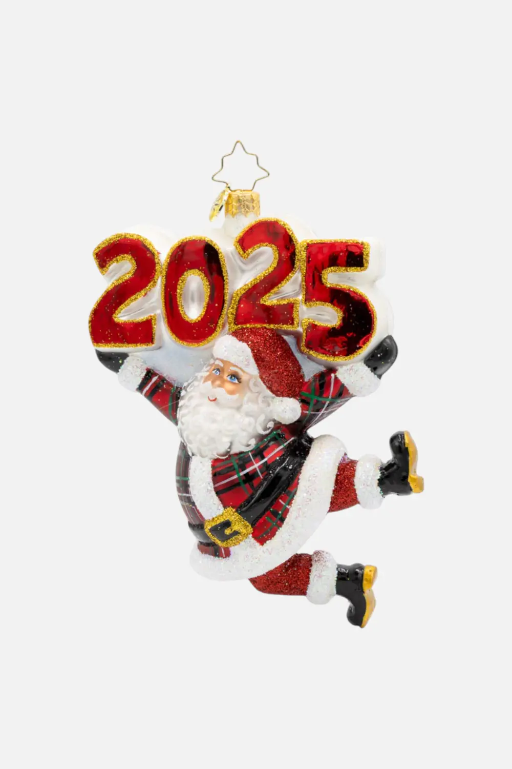 2025 Tartan Time For Fun Ornament 1