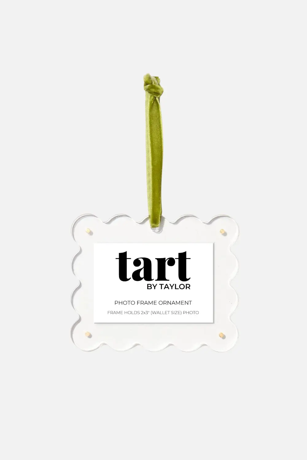 Tart By Taylor Clear Mini Frame Ornament 1