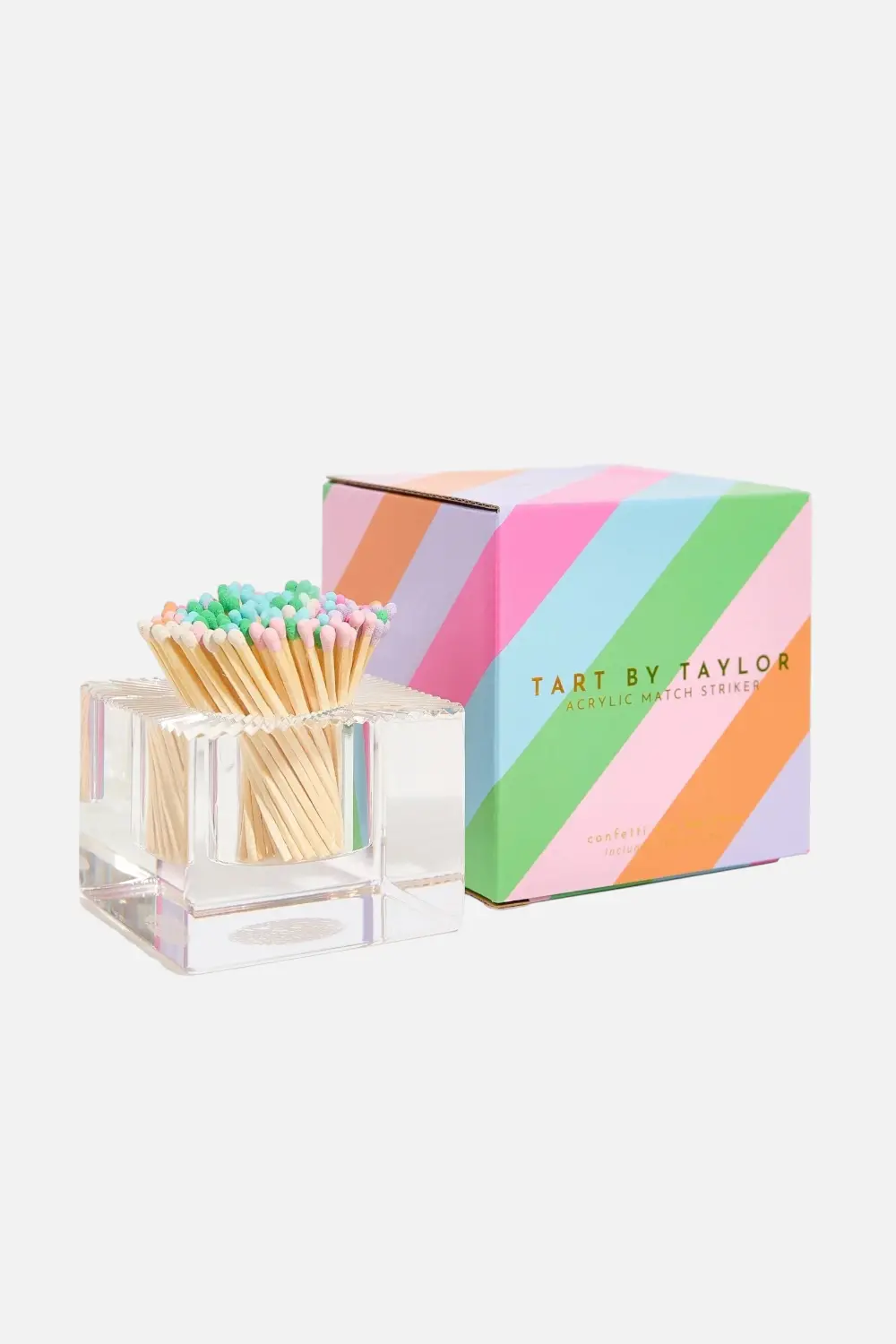 Tart By Taylor Square Match Striker With Confetti Matches 1